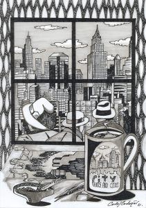 Ilustración Desde Mi Ventana