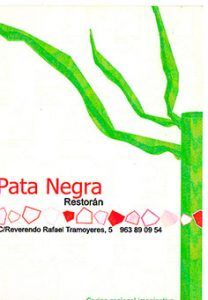 Carlos Codoñer en la exposición Pintura Pata Negra Restoran