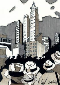 Ilustración Metrópolis IV