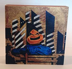 Lucky Man City III pintura original de Carlos Codoñer