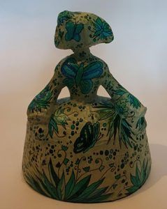 Menina Flora II ecultura de Carlos Codoñer