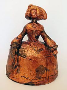 Menina Gold. Escultura original realizada por Carlos Codoñer