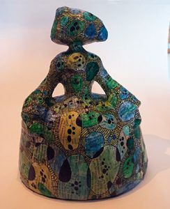 Menina Life. Escultura original de Carlos Codoner