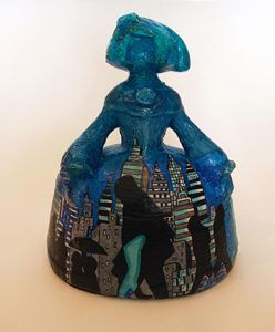 Menina Manhattan. Escultura original realizada por Carlos Codoñer